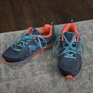 New Balance Women's Athletic Shoes - Navy and Coral